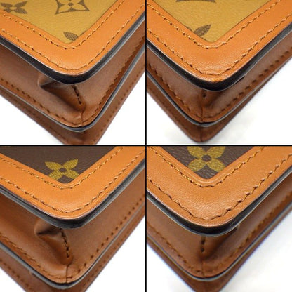 Louis Vuitton Shoulder Bag Dauphine MM Monogram Reverse Cowhide Leather — view 7