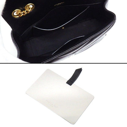 Saint Laurent Shoulder Bag Loulou Small Aaeax Black Matelasse Lambskin Gold — view 6