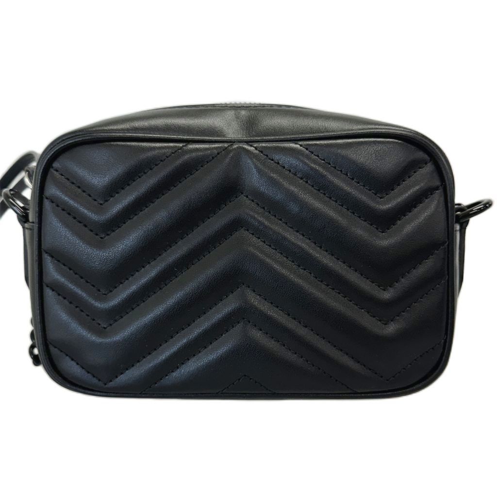 Gucci GG Marmont Mini Shoulder Bag Dtdhv Black — view 2