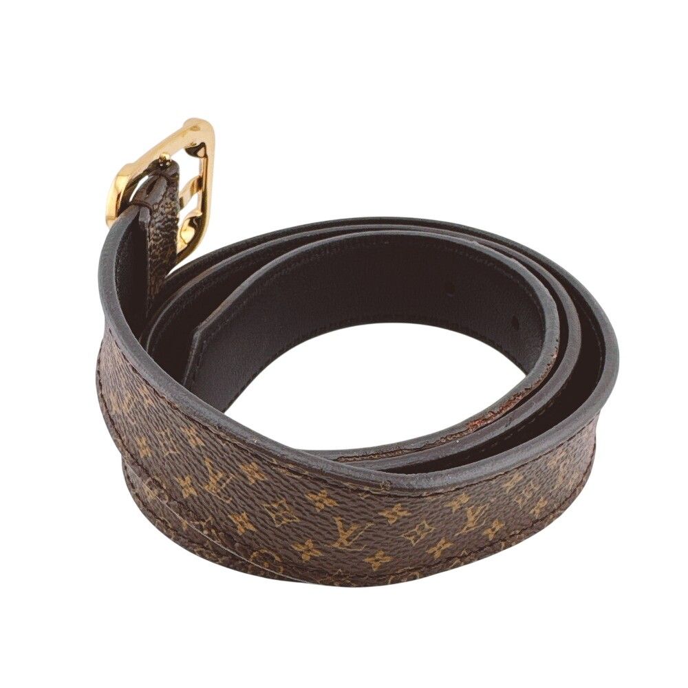 Louis Vuitton Ceinture Maltier 25 Monogram Canvas Belt Brown 80/32 Bag — view 4