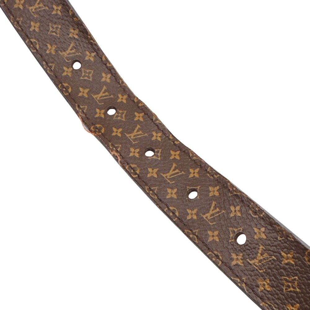 Louis Vuitton Ceinture Maltier 25 Monogram Canvas Belt Brown 80/32 Bag — view 6