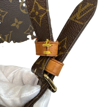 Louis Vuitton Nile Monogram Shoulder Bag Leather Brown — view 6