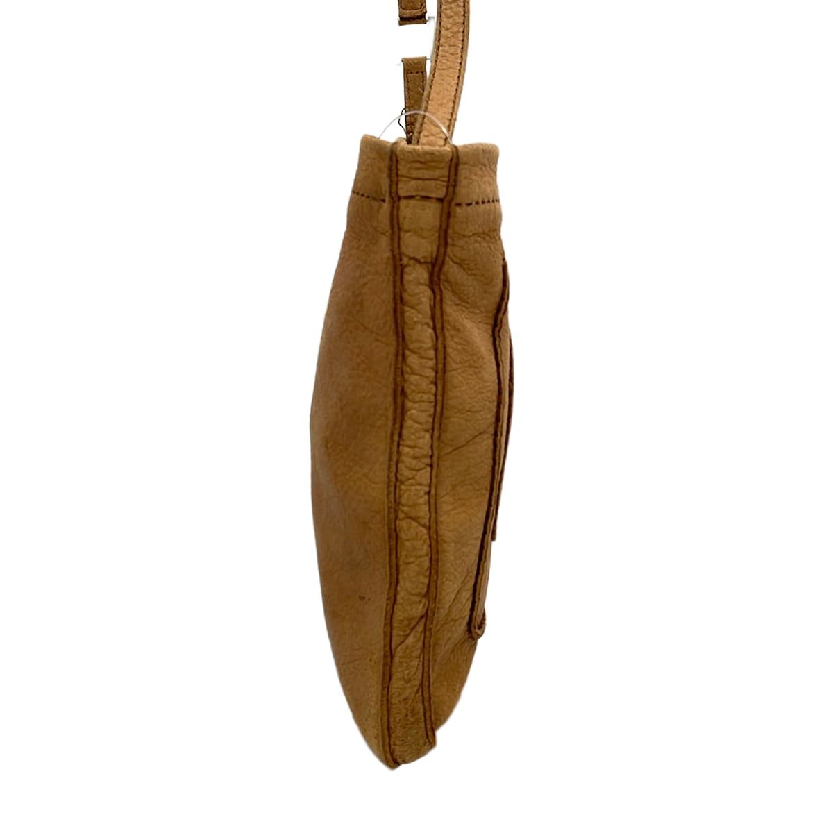 Hermes Shoulder Bag Tudo Light Brown Leather — view 2