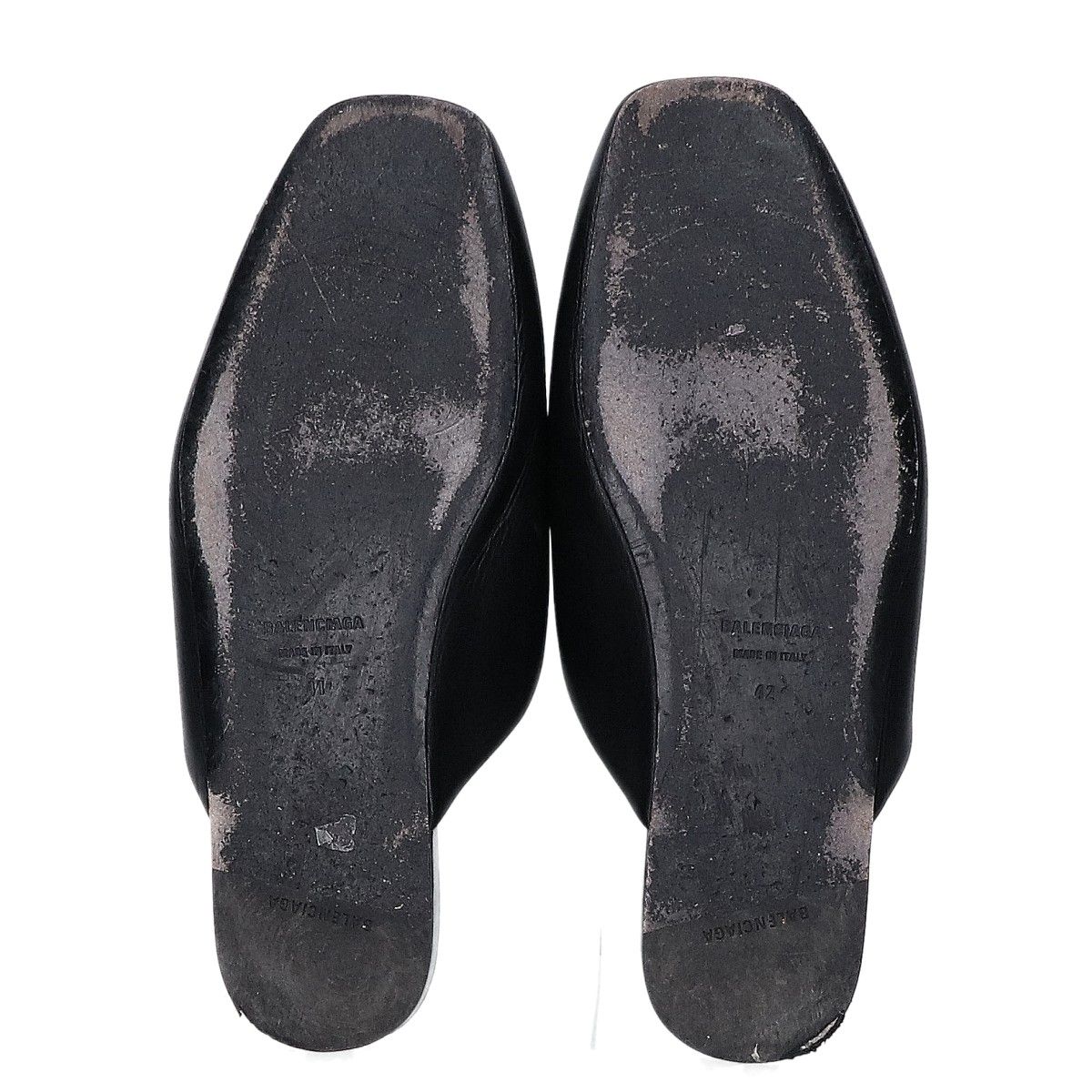 Balenciaga BB Logo Leather Sandals — view 6