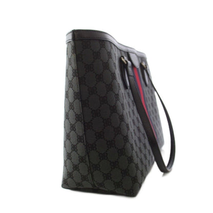 Gucci the Hacker Project Medium Tote Web Stripe Black — view 3