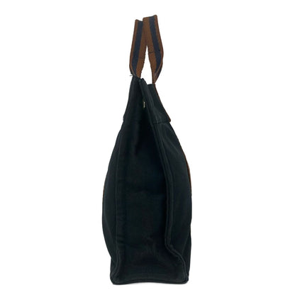 Hermes Tote Fourre Tout PM Navy Brown — view 4