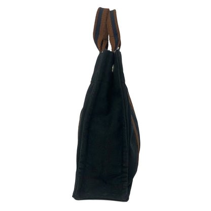 Hermes Tote Fourre Tout PM Navy Brown — view 2