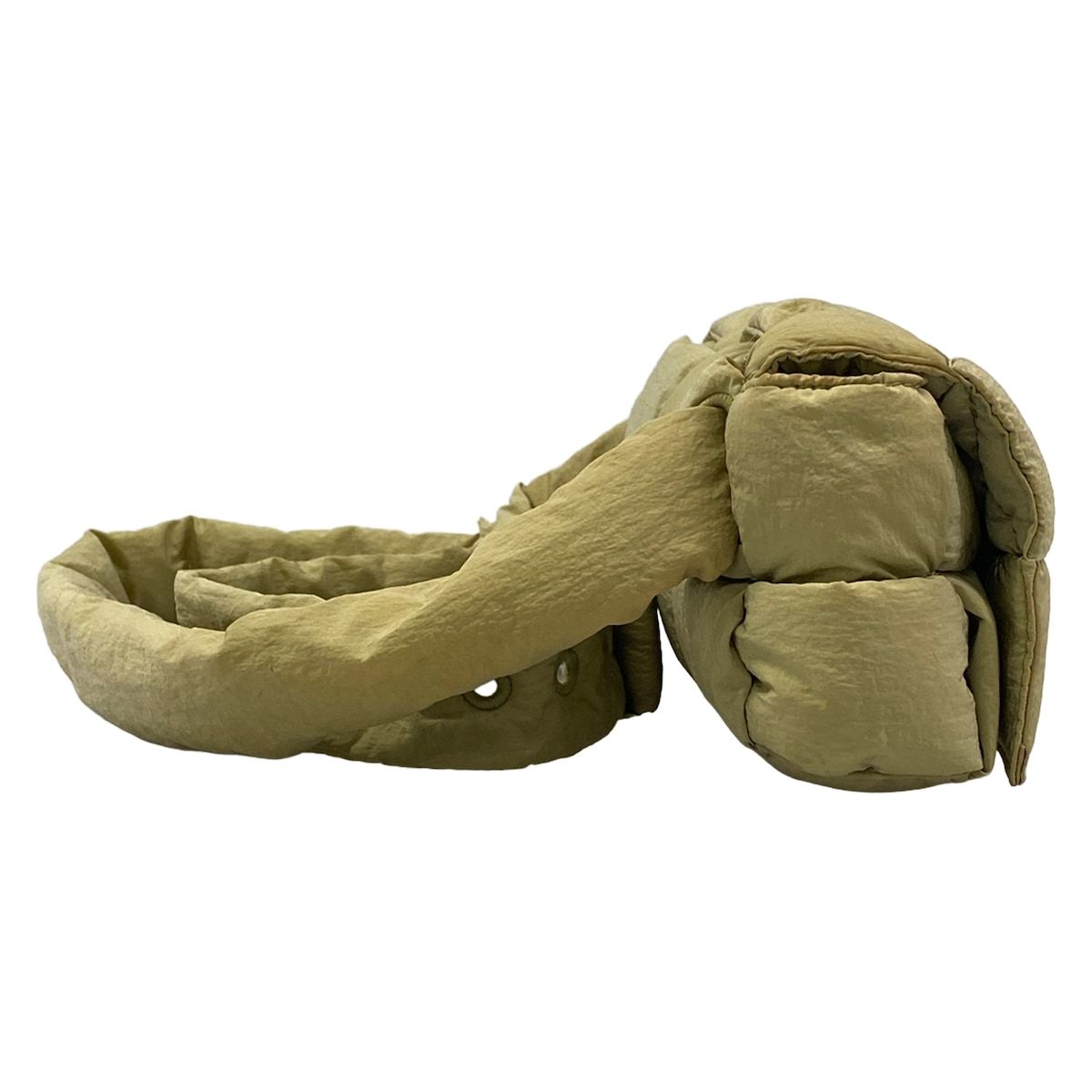 Bottega Veneta Waist Pouch the Padded Tech Cassette Khaki — view 2