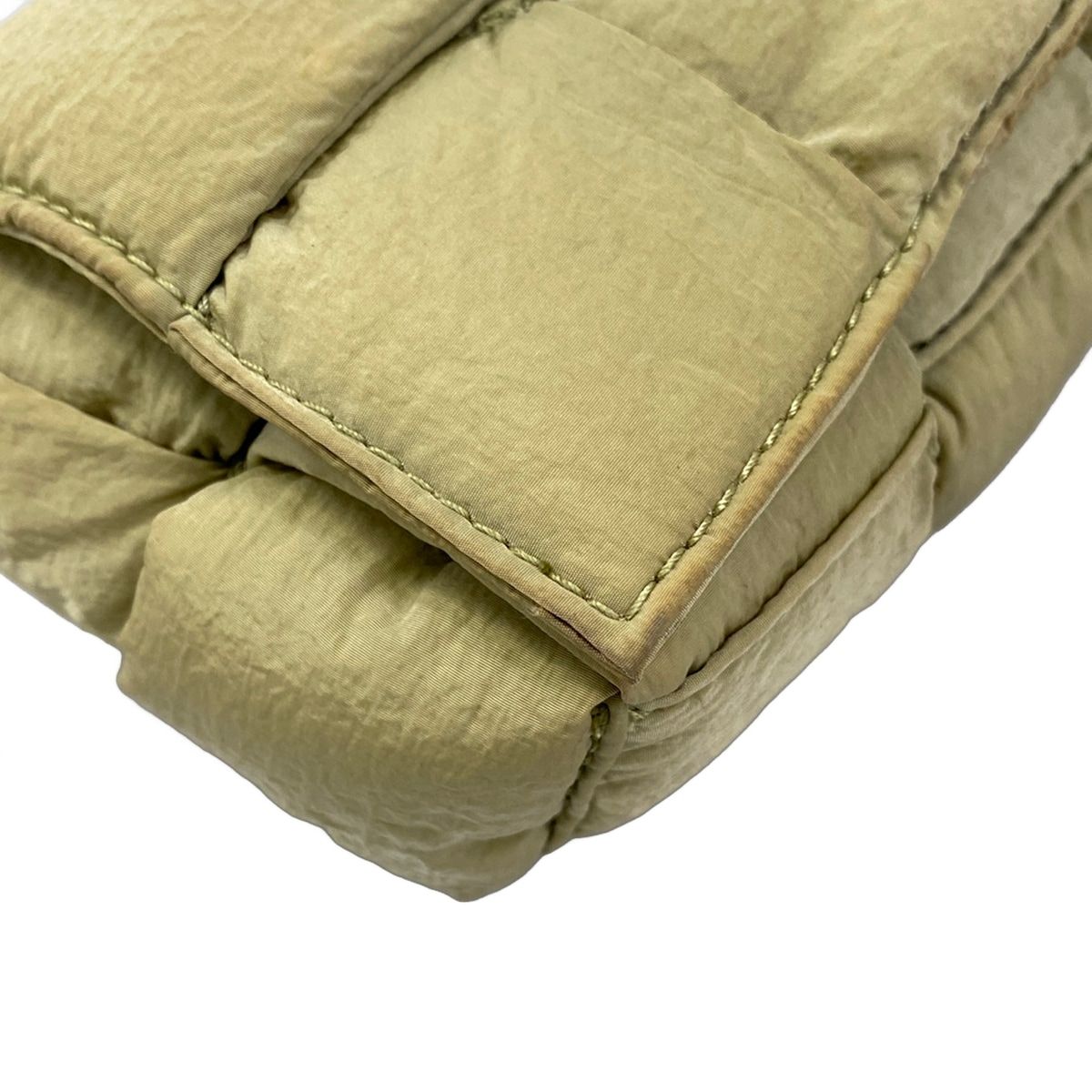 Bottega Veneta Waist Pouch the Padded Tech Cassette Khaki — view 6