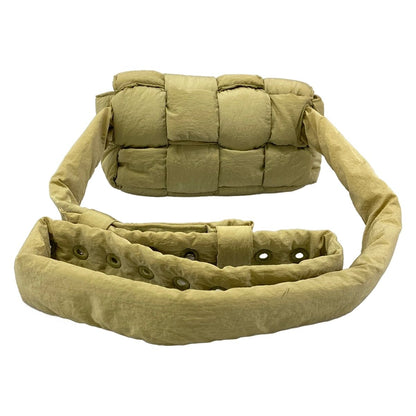 Bottega Veneta Waist Pouch the Padded Tech Cassette Khaki — view 3