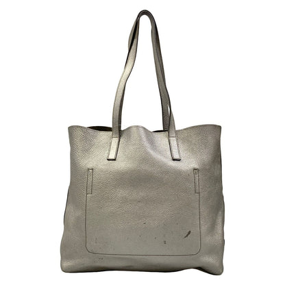 Prada Tote Silver Leather — view 3