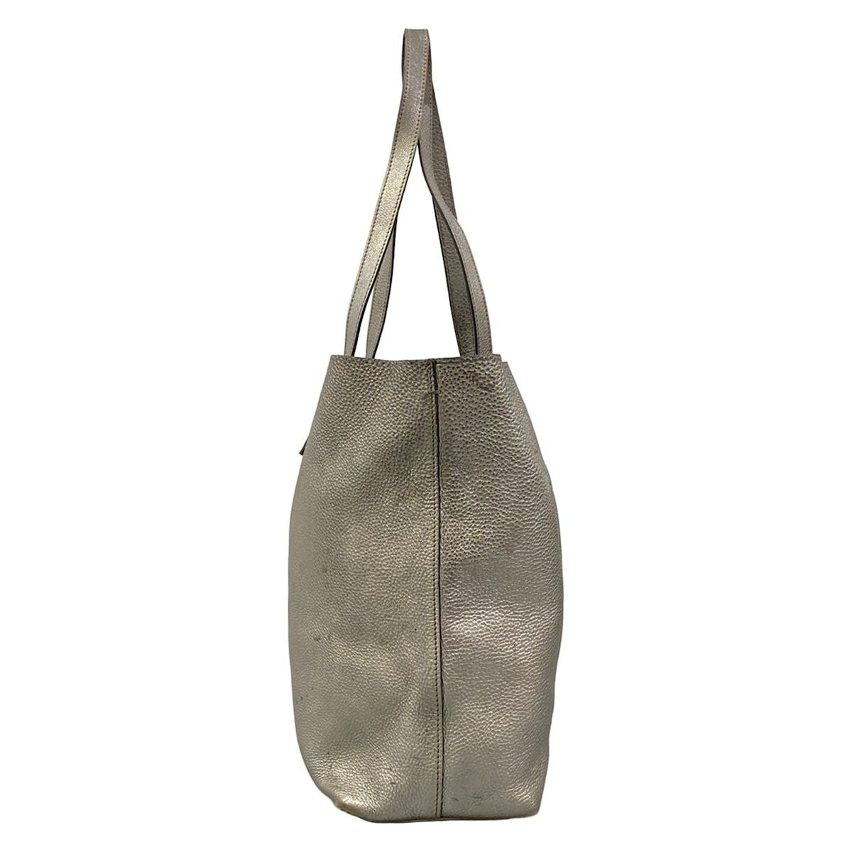 Prada Tote Silver Leather — view 4