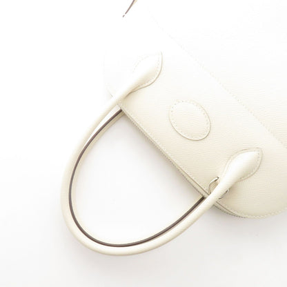 Hermes Bolide 27 Nata Silver Handbag Veau Epsom — view 4