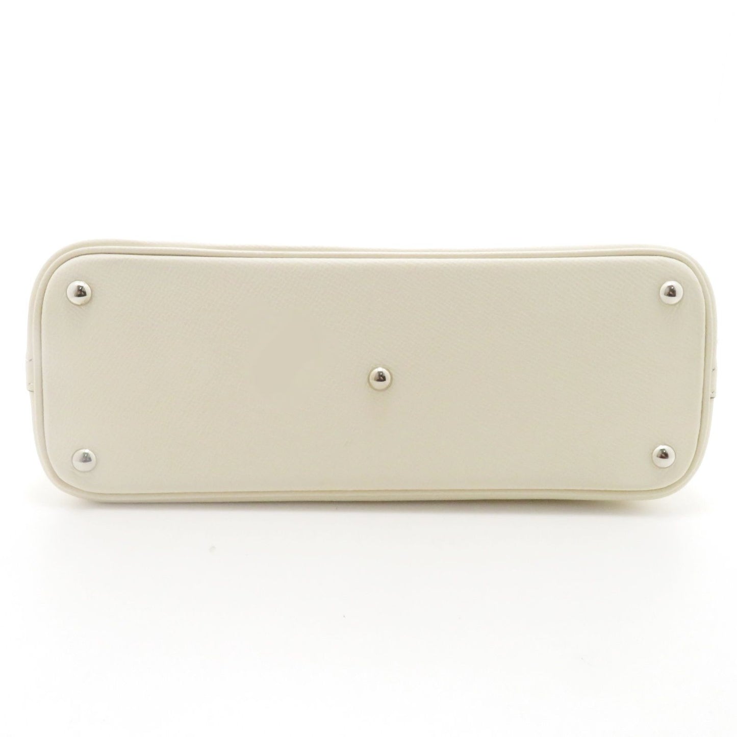 Hermes Bolide 27 Nata Silver Handbag Veau Epsom — view 5