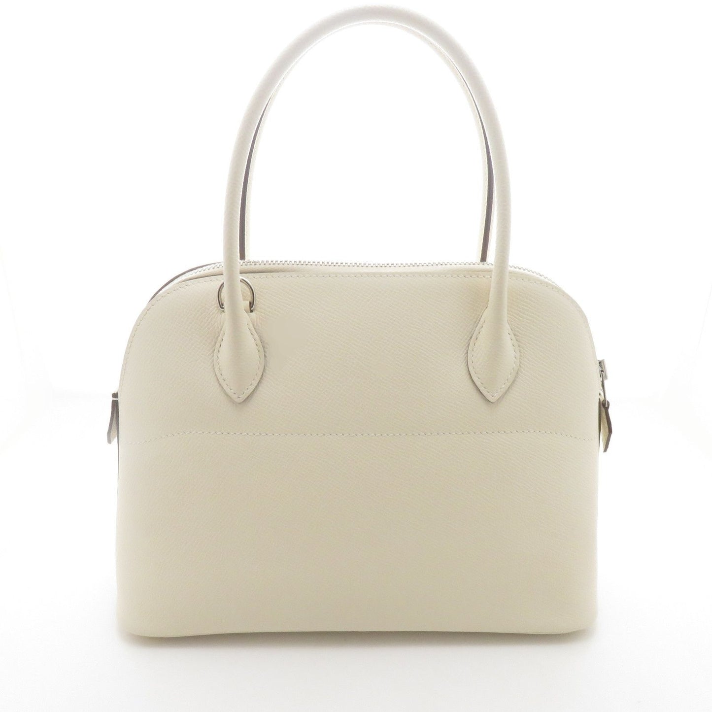 Hermes Bolide 27 Nata Silver Handbag Veau Epsom — view 3