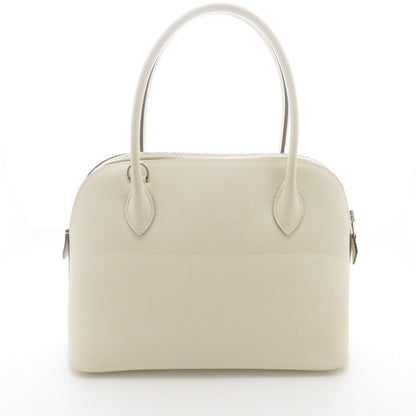 Hermes Bolide 27 Nata Silver Handbag Veau Epsom — view 3
