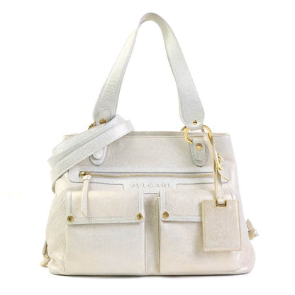 Bvlgari Shoulder Bag White
