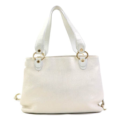 Bvlgari Shoulder Bag White — view 3