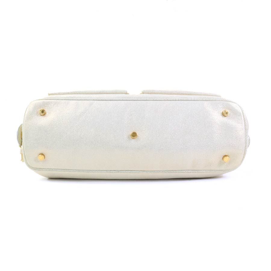 Bvlgari Shoulder Bag White — view 4