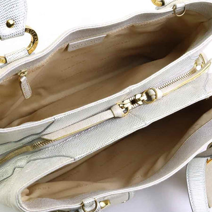Bvlgari Shoulder Bag White — view 5