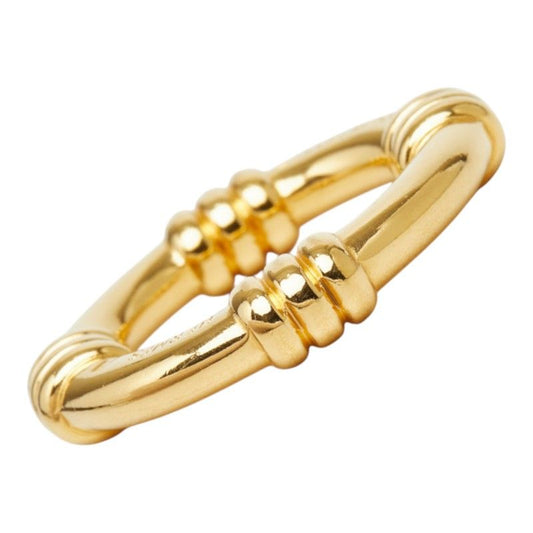 Hermes Bouet Scarf Ring Gold Plated