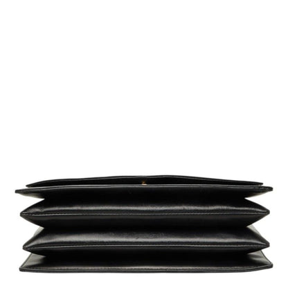 Louis Vuitton Opera Line Delph Shoulder Bag Noir Black Leather — view 3