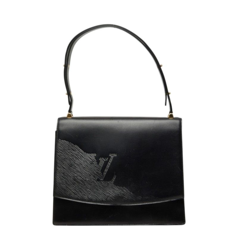 Louis Vuitton Opera Line Delph Shoulder Bag Noir Black Leather
