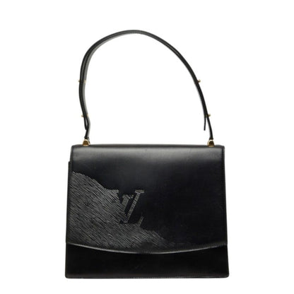 Louis Vuitton Opera Line Delph Shoulder Bag Noir Black Leather