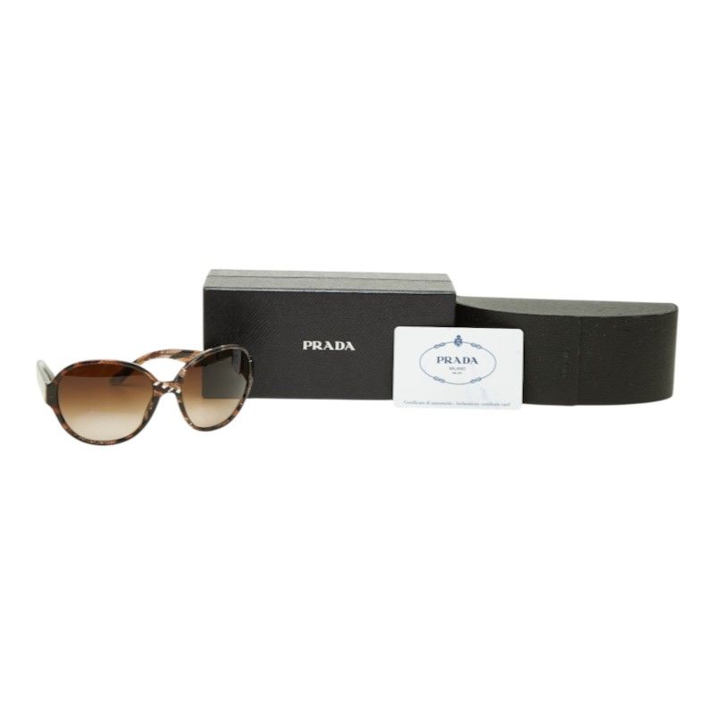 Prada Sunglasses Brown Acetate Eyewear — view 7