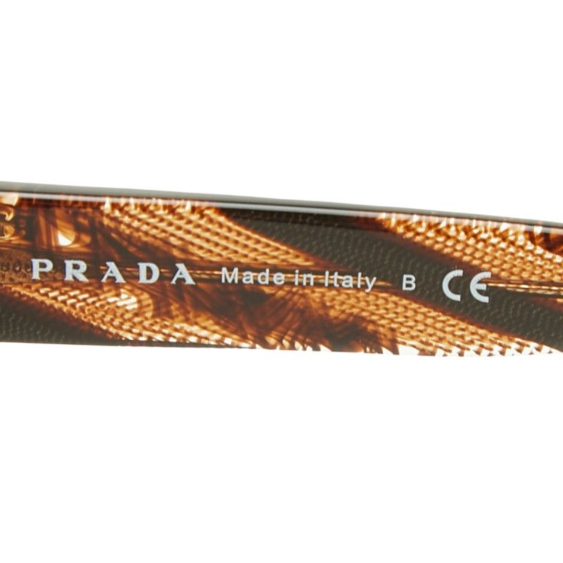 Prada Sunglasses Brown Acetate Eyewear — view 6