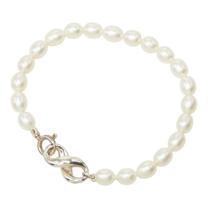 Tiffany & Co Infinity Bracelet Silver Freshwaterpearl — view 2