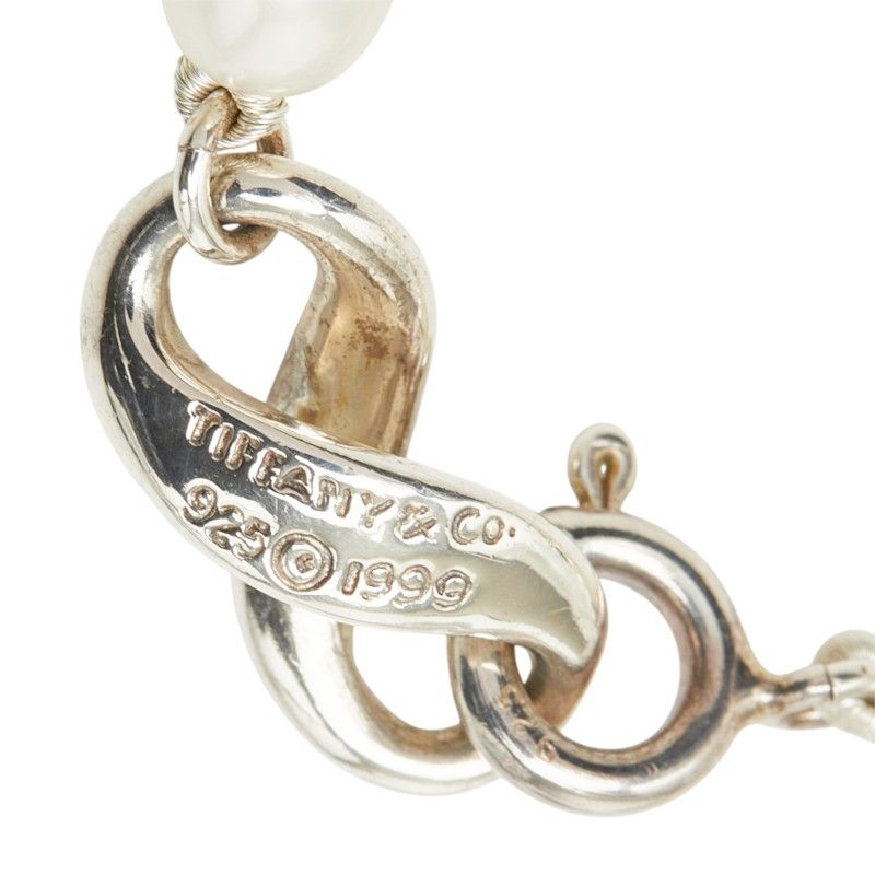 Tiffany & Co Infinity Bracelet Silver Freshwaterpearl — view 4