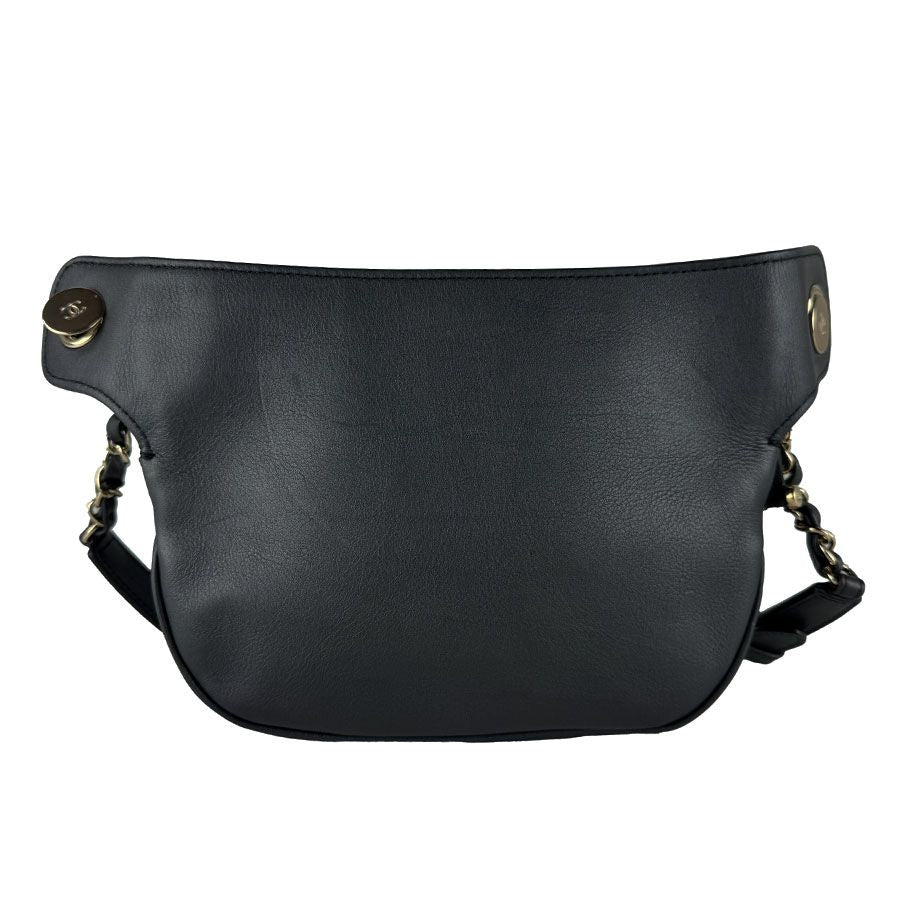 Chanel Shoulder Bag Gray — view 3