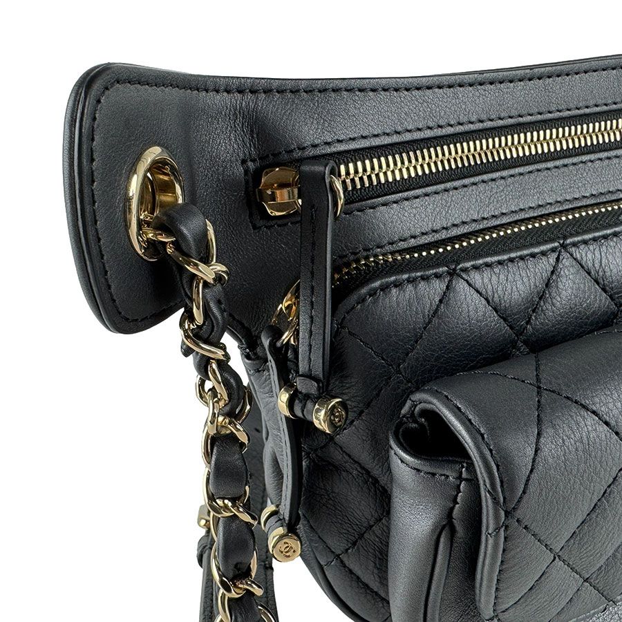 Chanel Shoulder Bag Gray — view 7