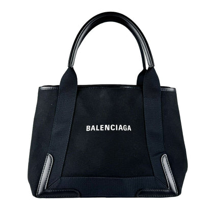 Balenciaga Handbag Navy Cabas