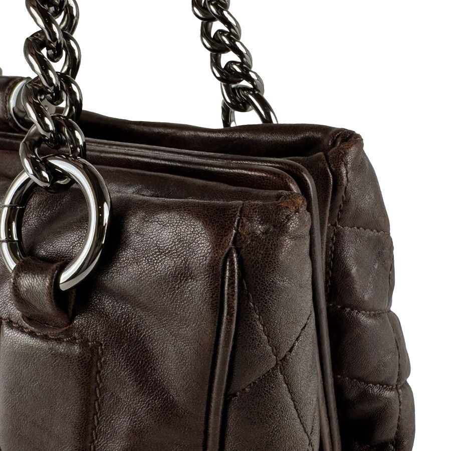 Chanel Handbag Brown — view 6
