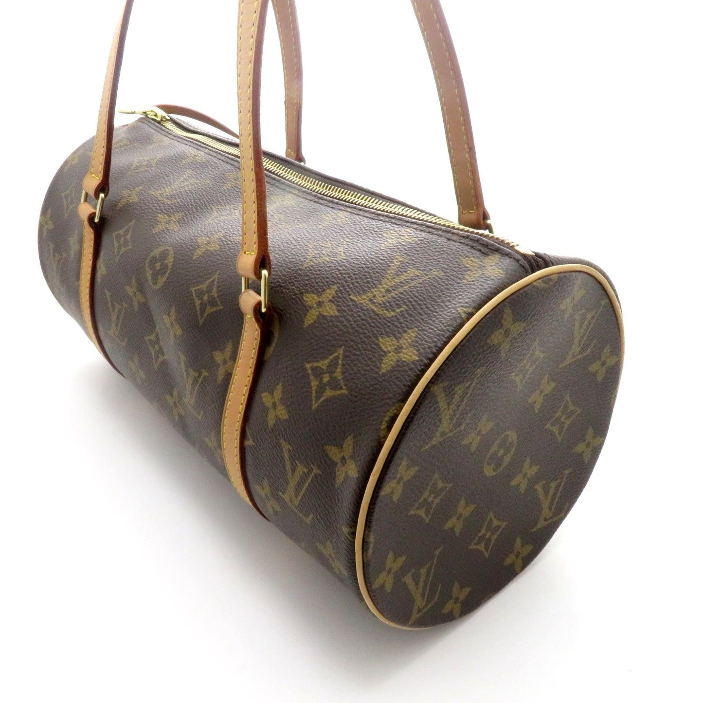 Louis Vuitton Papillon GM Monogram Handbag Empreinte Brown — view 3