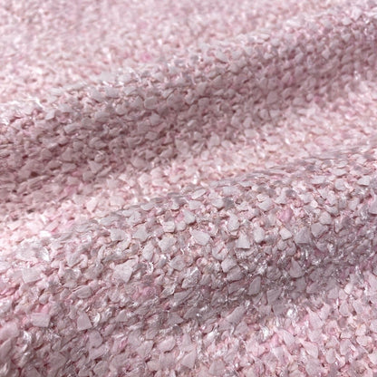 Chanel 04C Fancy Tweed Knee Length Skirt CC Logo Pink — view 5