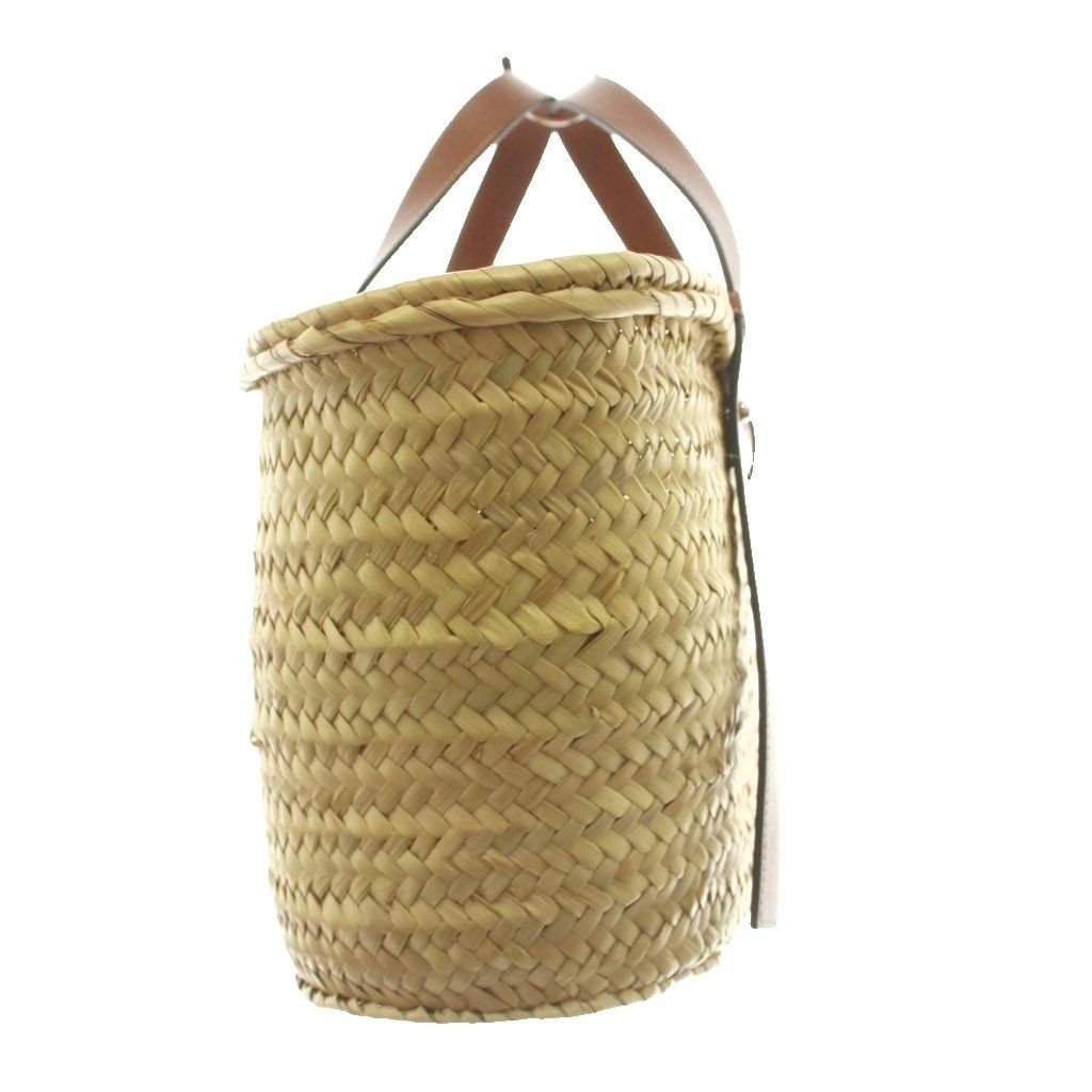 Loewe Basket Large Tote Logo Beige Brown — view 2