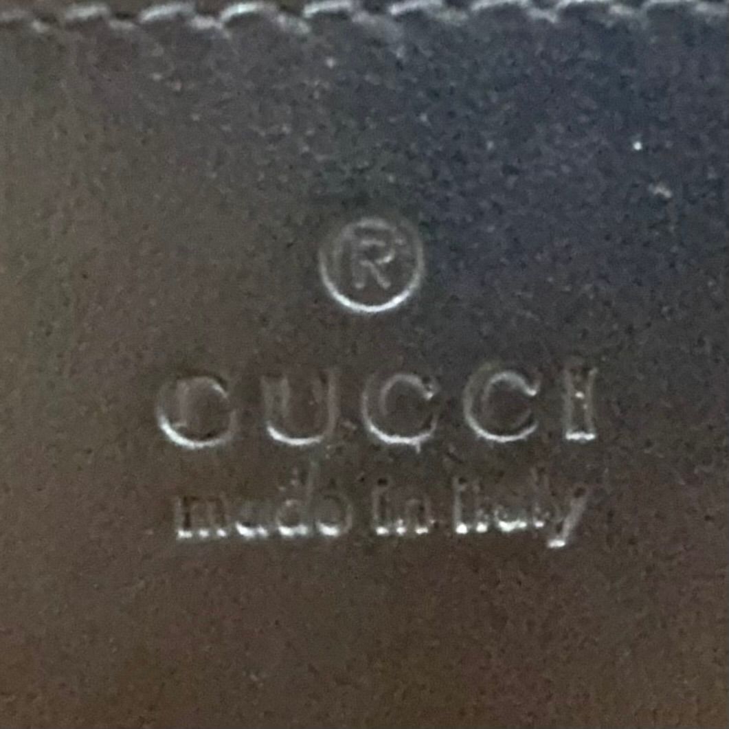 Gucci GG Marmont 2-Way Shoulder Leather Black Handbag Gold — view 4