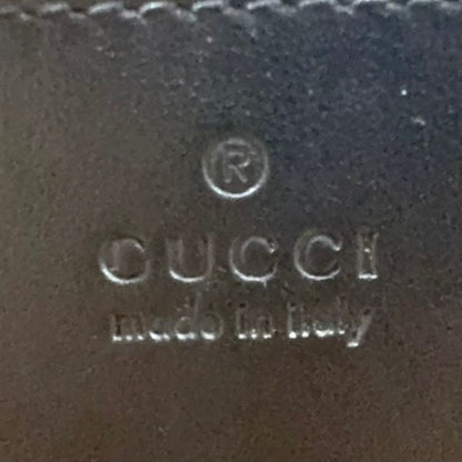 Gucci GG Marmont 2-Way Shoulder Leather Black Handbag Gold — view 4