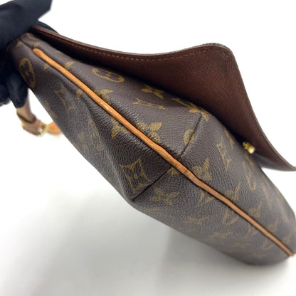 Louis Vuitton Musette Tango Short Strap Monogram Leather Brown Shoulder Bag — view 5