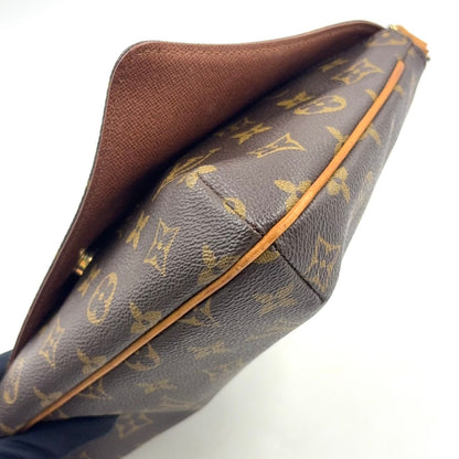 Louis Vuitton Musette Tango Short Strap Monogram Leather Brown Shoulder Bag — view 6