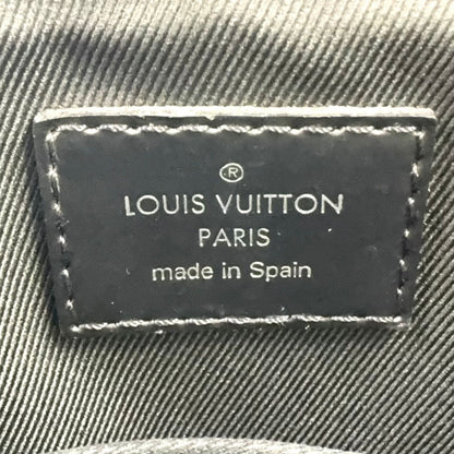 Louis Vuitton District PM NM Monogram Eclipse Leather Black Shoulder Bag Silver — view 4