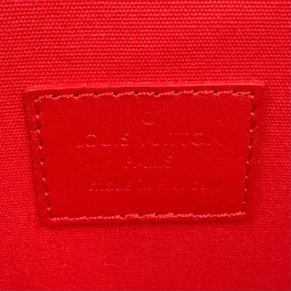 Louis Vuitton Pochette Felice Monogram Vernis Cerise Patent Leather Shoulder Bag — view 4