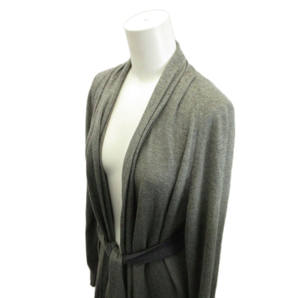 Max Mara Cardigan Gray Shawl Color Long Sleeve — view 2