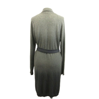 Max Mara Cardigan Gray Shawl Color Long Sleeve — view 4