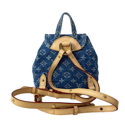 Louis Vuitton Backpack Monogram Denim Varnish Blue — view 3