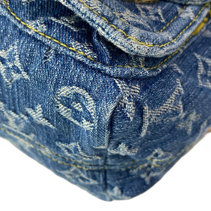 Louis Vuitton Backpack Monogram Denim Varnish Blue — view 7