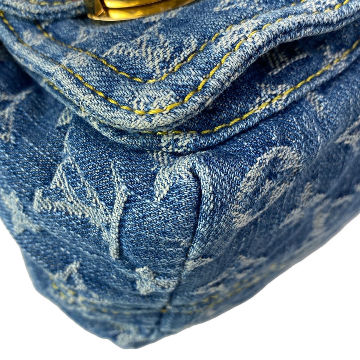Louis Vuitton Backpack Monogram Denim Varnish Blue — view 6